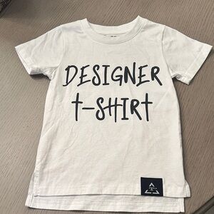 Designer Kids White T-Shirt